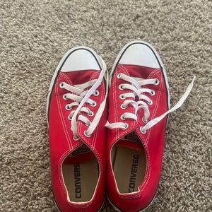 Red converse